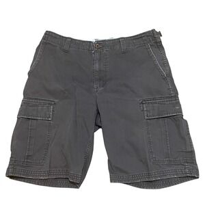 Gap‎ Favorite Cargo Shorts Men's 36 Brown 100% Cotton Y2kish Classic Casual